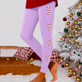 thumbnail image 1 of WILLBEST Leggings de Yoga Para Mujer, Cintura Alta, Suaves, Elásticos, Cómodos, Con Estampado Navideño, Diseño de Bloques de Color, 755 Mediana, 1 of 4
