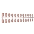 thumbnail image 1 of Minnieouse 24 piezas de uñas postizas de ataúd sólidas DIY Acrílicas Tipo25, 1 of 5