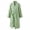 Green, variant on Comfortable Lightweight Bathrobe for Adults Fluffy Soft Cotton Bathrobe for Men Women Quick Dry Unisex Robe Breathable Loungewear Comfortable for Home