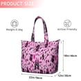 thumbnail image 4 of Pink Halloween Fantasy Pattern Travel Tote Bags for Women Carry On,Large Weekender Bags for Women Travel,Multi Functional Duffle Bag for Work,Shopping,Sports, 4 of 5