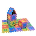 thumbnail image 5 of BIMZUC 36Pcs Baby Play Mat EVA Foam Interlocking Tiles Numbers & Letters Crawling Pad 4.7 x 4.7 inches / 12 x 12 cm Educational Puzzle Floor Carpet for Toddlers, 5 of 9