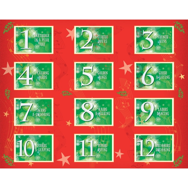 MasterPieces 12 Pack Jigsaw Puzzle - 12 Days of Christmas Puzzles