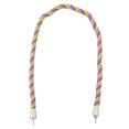 thumbnail image 1 of Bird Rope Perch Fun Colorful Swing Climbing Cotton Rope Bird Toys for Parakeets Cockatiels Parrotlets Lovebirds Budgies 105cm/41.3in, 1 of 2