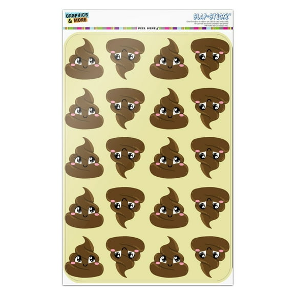 Cute Poop Pattern Home Business Office Sign