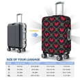 thumbnail image 4 of Disketp Red Rooster Elastic Travel Luggage Cover Travel Suitcase Protective Cover For Trunk Case Apply To 18''-32'' Suitcase Cover-X-Large, 4 of 7