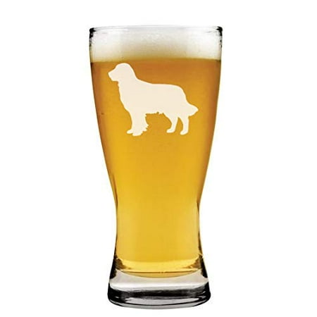 

15 oz Beer Pilsner Glass Golden Retriever