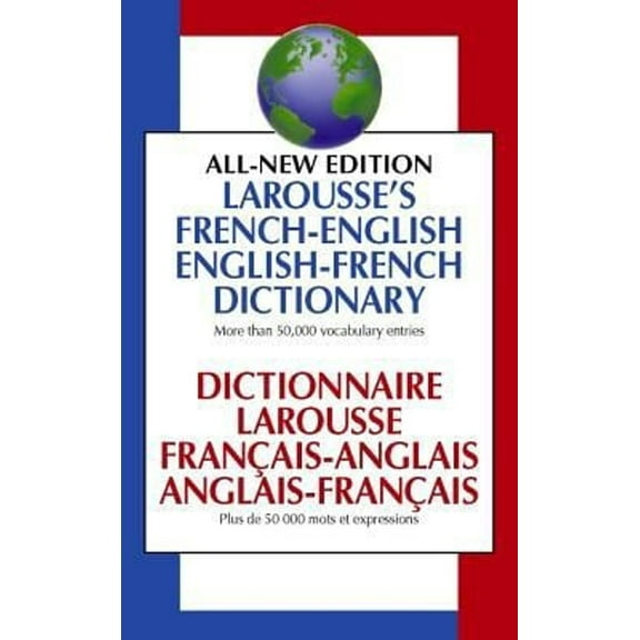 Pre-Owned Larousse French English Dictionary (Paperback) 9780671534073