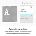 thumbnail image 2 of Vinyle scintillant Cricut™ – permanent (1,2 m/4 pi), 2 of 3