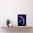 thumbnail image 2 of NASA Artemis Moon Mission Visionary Lunar Space Travel Destination Poster Artwork Framed Wall Art Print A4, 2 of 4