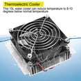 thumbnail image 1 of Mini DIY Refrigeration Semiconductor, 4.53X3.94X2.95Inch Semiconductor Cooling System, for Fish  Semiconductor Refrigeration, 1 of 8