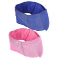 thumbnail image 1 of Breathable Nylon Cat Muzzle Cover for Pet Grooming Supplies - Blue Pink (M), 1 of 5