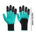 thumbnail image 3 of Clearance! Soovim Garden Gloves Men Garden Gloves for Women Thorn Proof Gardening for Heavy Duty Puncture Gauntlet for Pruning Digging Rose Bush Handling, 3 of 4