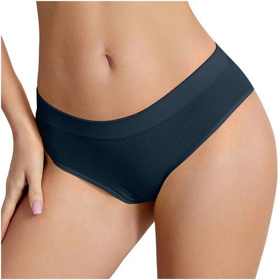 HBYJLZYG Women's Seamless Underwear Low-Rise Panties Ladies Underwear Hip Lifting Breathable Soft Stretchy