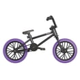 thumbnail image 2 of Tech Deck - Finger BMX - Cult – Noir/Violet – Séries 8, 2 of 2