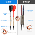 thumbnail image 5 of GSE Games & Sports Expert 16 Grams Soft Tip Darts with Extra Dart Shafts, Flights, 60 Replacement Dart Tips for Electronic Dartboard, 5 of 9