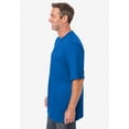 thumbnail image 3 of KingSize Men's Big & Tall Shrink-Less Lightweight Pocket Crewneck T-Shirt, 3 of 5