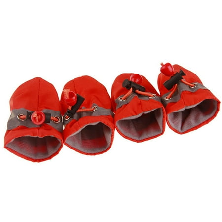 

Dog Shoes Anti-Slip Pet Shoes Cover Puppy Rain Snow Boots Shoes Learn To Walk Non Slip Dog Shoes For Small Dogs Pet Shoes Cover Orange 2 Thin