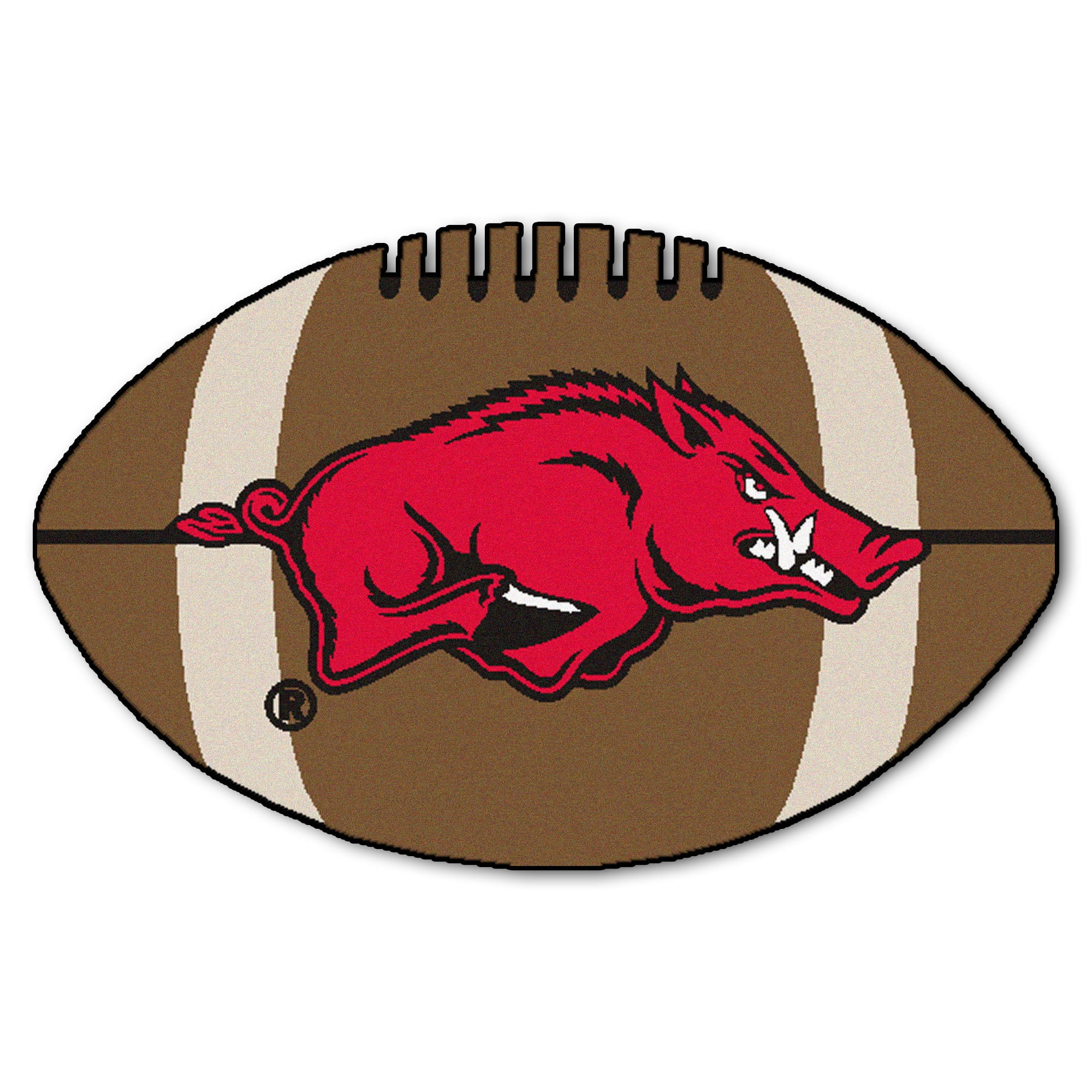 Arkansas Razorbacks 20.5' x 32.5' Football Mat