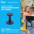 thumbnail image 4 of Taburete Wobble KORE DESIGN Taburete Wobble para niños de 4 a 5 años, color azul oscuro, 4 of 9