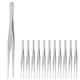 thumbnail image 1 of Pinzas de acero inoxidable, 10 pinzas quirúrgicas para animales, pinzas para alimentación de reptiles con puntas dentadas, durabilidad extendida, 1 of 8