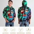thumbnail image 6 of Cash And Nico Pullover Hoodie Casual Hooded Long Sleeves Sweatshirts Women Men, 6 of 7