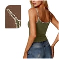 thumbnail image 6 of TaTaai Women's Summer Tank Top Sleeveless Animal Print Camisole V-Neck Solid Color Casual Crop Vest Blouse Gift, 6 of 6
