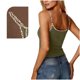 thumbnail image 4 of Camisetas de Verano para Mujeres sin Mangas Impresas con Cuello en U Camisetas de Verano de Moda, 4 of 6