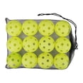 thumbnail image 4 of 12 Piezas Pickleball Balls Bola De Competición Para Torneos Sancionados Play Green Sunnimix Pelota de pickleball, 4 of 8