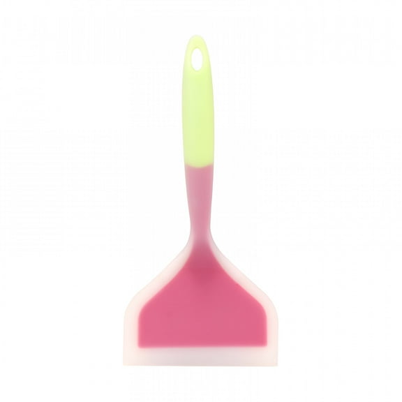 LAMIRO Silicone Spatula Turner,Heat Resistant Cooking Spatulas for Nonstick Cookware,Large Flexible Kitchen Utensils BPA Free Rubber Spatula Set for Egg,Pancake,Fish,Burger (D,One Size)