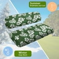 thumbnail image 5 of Uorisanigo Tropical Hibiscus Leaf Golf Cart Seat Cover Replacement Soft Ezgo Golf Cart Seat Cushions Heat-Resistant Backrest and Seat Covers for EZGO, Club Car and More 2-Seat Golf Carts, 5 of 7
