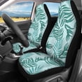 thumbnail image 3 of Pzuqiu Leaves Car Seat Covers Full Set Breathable Front and Rear Seat Cover Set Non Slip Polyester Car Seat Cover Sets Fit for Trucks Cars, 3 of 10