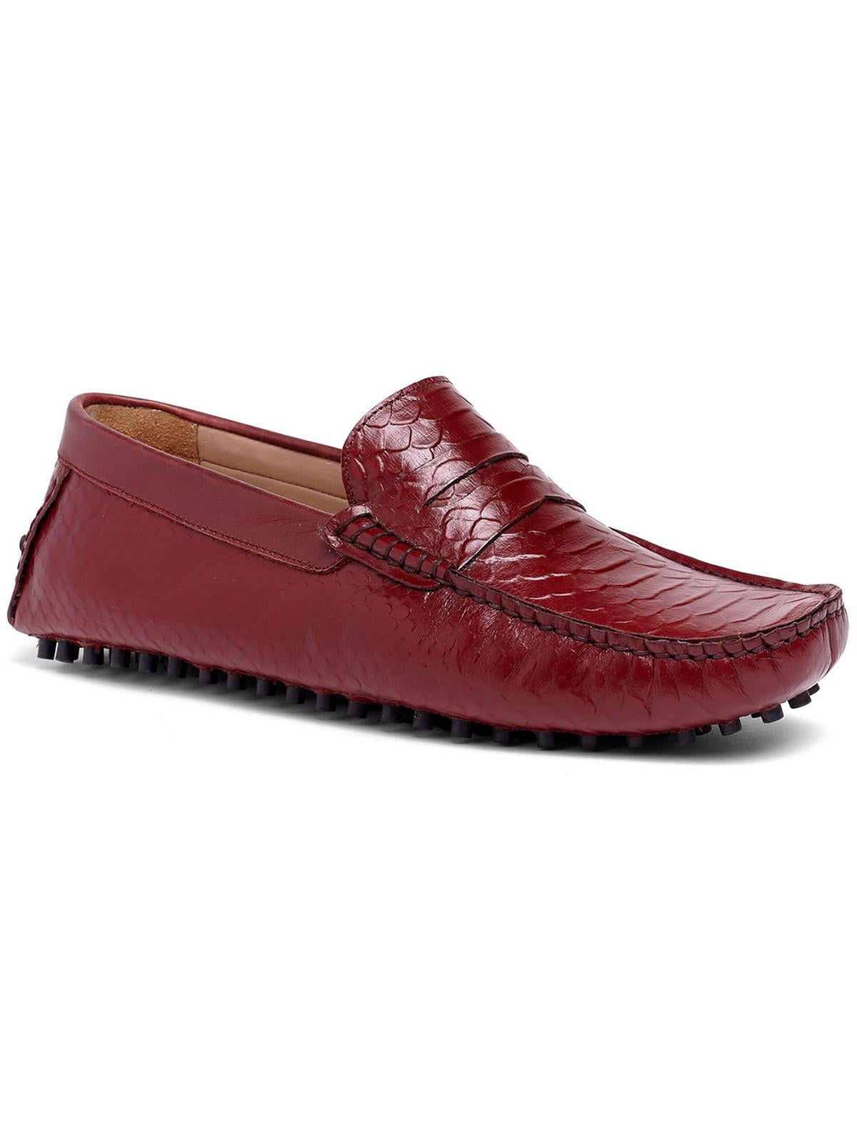 Carlos by Carlos Santana Mens Jorge Driver Leather Slip On Loafers ...