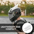 thumbnail image 4 of 1 par de cuernos para casco de motocicleta, estilo punk, decorativos, con pinchos, accesorios de modificación para casco, compatibles con la mayoría de cascos., 4 of 5