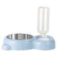 thumbnail image 1 of Bol de Nourriture pour Animaux Antidérapant Distributeur Automatique d'Eau pour Chatons, 1 of 10
