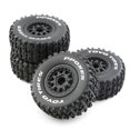 thumbnail image 2 of 4pcs 112mm 1/10 Short Course Truck Tires Tyre Wheel With 12mm Hex For Traxxas Slash Arrma Senton Vk, 2 of 5