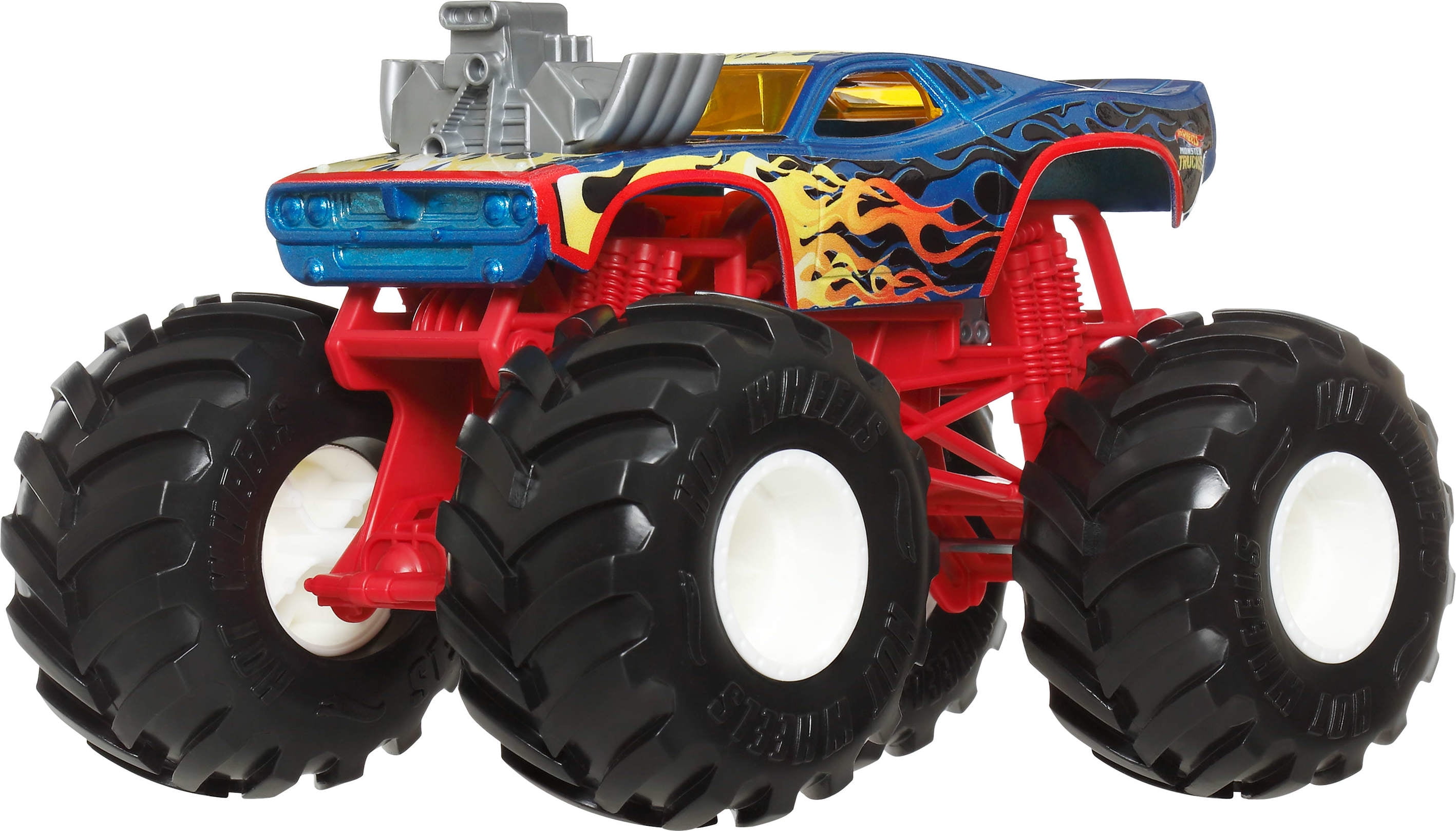 Hot Wheels Monster Trucks, Oversized Monster Truck in 1:24 Scale, Rodger Dodger