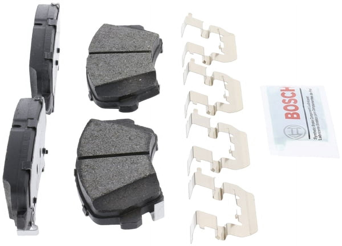 bosch bc1595 quietcast premium ceramic disc brake pad set for 2012-2015 hyundai veloster; front