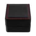 thumbnail image 1 of EeaseCA Watch Box Holder Organizer Premium PU Storage Box Jewelry Bracelet Storage Gift Case Single Grid (Pure Black), 1 of 8