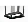 thumbnail image 4 of Elegant Lighting Berks 12.5 Inch Outdoor Wall Sconce In Black, 4 of 8
