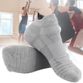 thumbnail image 4 of Men Basketball Socks, Men Socks Absorb Moisture  For Exercise For Reducing Ankle Pressure White,Black,Gray, 4 of 8