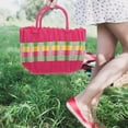 thumbnail image 3 of BEADCEST Basket Shape Storage Holder Plastic Carrying General Users 1PC, 3 of 4
