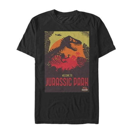 Gusta Shirt - Jurassic Park Welcome Guest Graphic T-Shirt | M