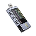 thumbnail image 1 of xinxixnxx Universal USB Mobile Phone Charger Tester Power Supply Portable Voltmeter Ammeter Detector Measuring Tool Testing Device Blue Type 1, 1 of 9