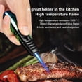 thumbnail image 2 of Fankiway Scorch Torch Lighter, Windproof Straight Torch Blue Flame Lighter Butane Torch Turbine Torcher Inflatable Gas Windproof Lighter Refillable Butane Lighter For Outdoor BBQ Baking, 2 of 10