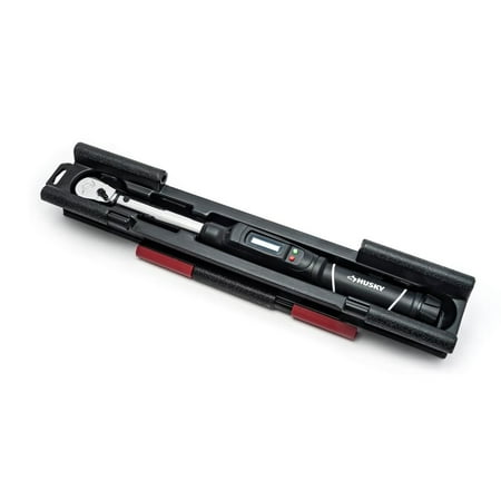 Husky Drive Click Torque Wrench 3/8 Inch Oil Resistance Elastomeric Handle H3DTWDIG