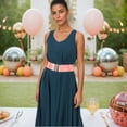 thumbnail image 2 of SRZYMJ Womens Elastic Waist Belt for Stretch Glitter Sash Dress Adjustable Fashion Belt, 2 of 4