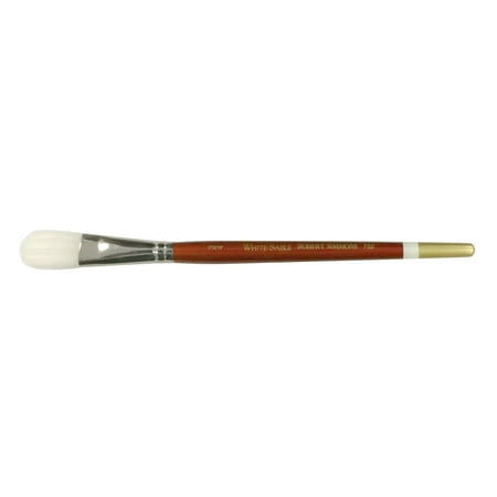 - Robert Simmons White Sable Watercolor Brush, Short Handle, Oval Wash, 3/4