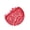 Lipstick Red, variant on Delimira Women's Eyelash Lace Balconette Bra Plus Size, Underwire, Unlined, Push up, See Through