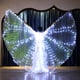 thumbnail image 2 of 2x de Danza de Vientre de Baile Latino Accesorios de Disfraces para Espectáculos Yinane Alas de danza del vientre, 2 of 8