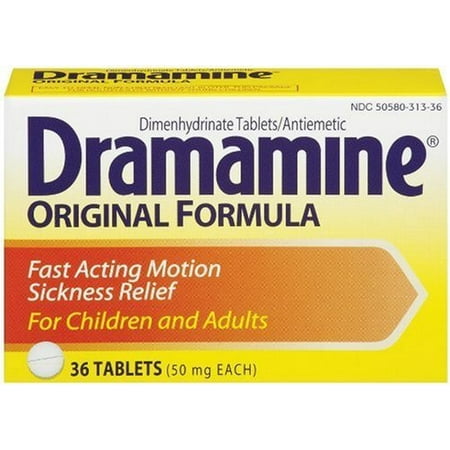 McNeil Dramamine  Antiemetic, 36 ea (Best Antiemetic For Motion Sickness)